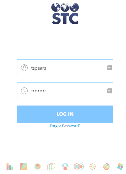 SSO login page example